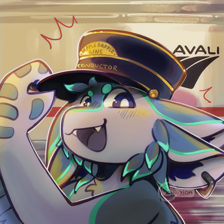 headshot, shading and abstract background - for yapple dapple