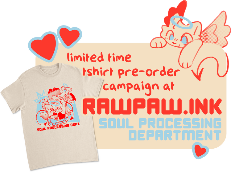 limited time tshirt pre-order campaign limited time tshirt pre-order campaign at RAWPAW.INK